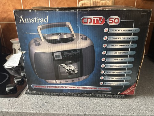 Amstrad vintage radio cdtv50 - amstrad,