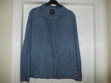 Superdry California Size XL Denim Lightweight Jacket - Shacket Zip Fasten VGC