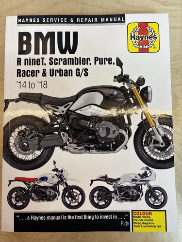 Bmw nine r9t haynes manual - r9t,