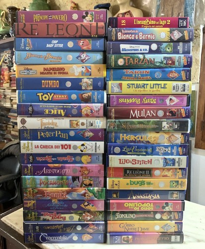 Vintage lot vhs - vintage, walt
