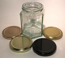 12oz (283ML)   HEX GLASS JAM