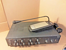 PHILIPS PLENA UNIVERSAL PRE-AMPLIFIER  (LBB 1920/00) + MICROPHONE- (LBB 1950/10)