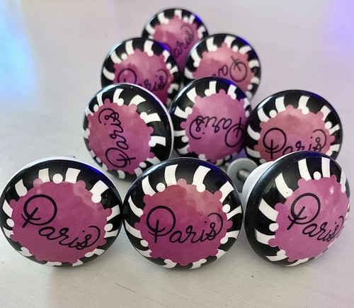 Set drawer pulls paris - drawer, pulls,