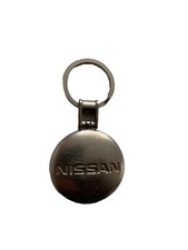 METAL KEYRING/ FOB DEPICTING NISSAN  LOGO IMAGE