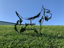 Scottish Terrier Metal Dog