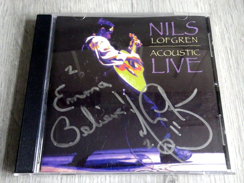 Nils lofgren signed - nils, cd