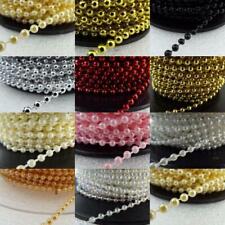 Sizes Strung Pearl Bead Round Ball String Wedding Costume BUY 1 2m+ 11 MIXED 324