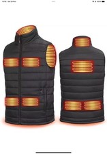 uupalee Men's Heated Vest