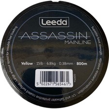 Leeda Assassin Mainline Yellow 15lb 0.38mm 800m