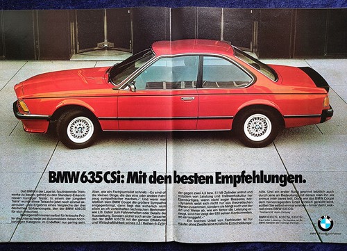 1979 bmw series e24 - bmw,