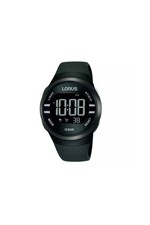 Lorus Digital Black Silicone