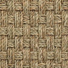 Crucial Trading Seagrass Basketweave Natural Carpet Remnant 1.7m x 4.0m (s39873)