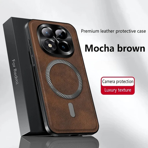 Magnetic leather case for - leather,