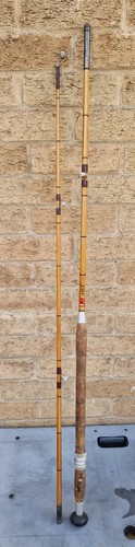 Vintage bamboo 2pc - vintage, fishing