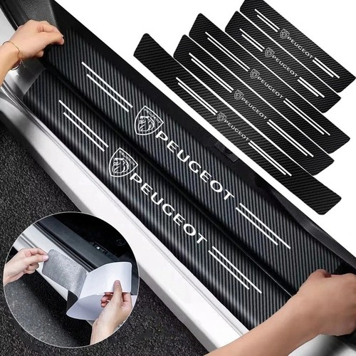 4pcs peugeot carbon fibre - 4pcs,
