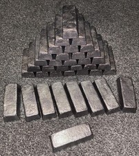 Lead Ingot | Dross Removed | Fishing Weights, Lead Soldiers ETC (1.1KG)