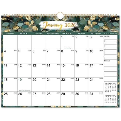 2026 calendar wall - 2026,