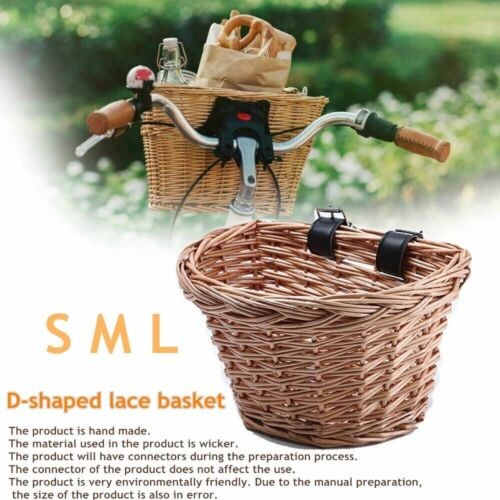 Retro bike basket wicker - bike,