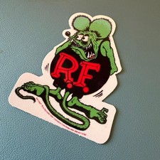 Rat Fink Sticker - 7cm x 10cm
