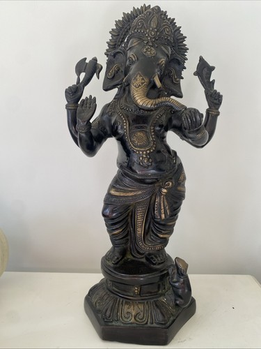 Large brass indian - large,