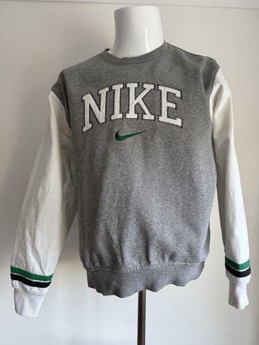 Nike grey sweatshirt nsw - sweatshirt, retro