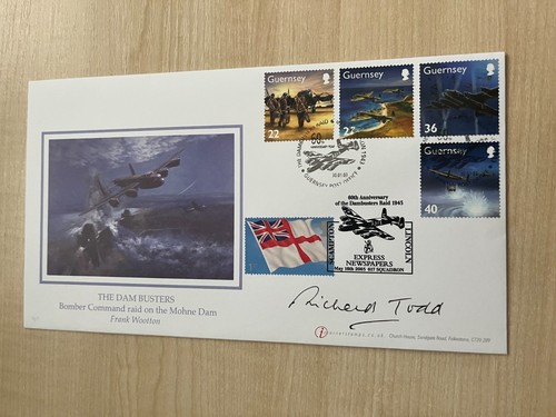 2005 dambusters cover signed - 2005,