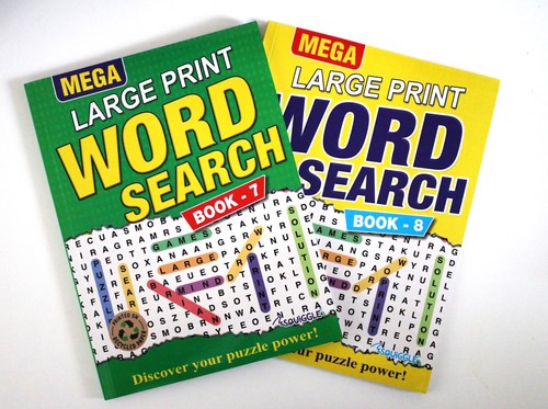 Mega large print word - large,