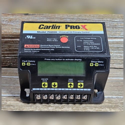 Carlin prox 70200s oil - carlin, burner