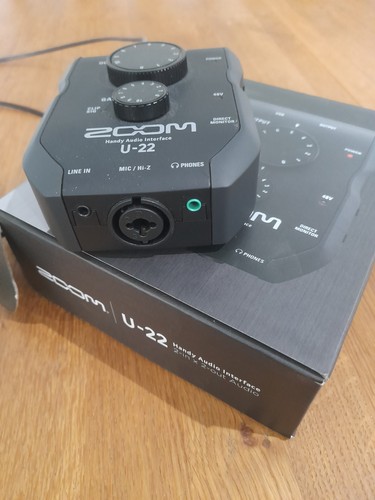 Zoom audio interface - u-22,