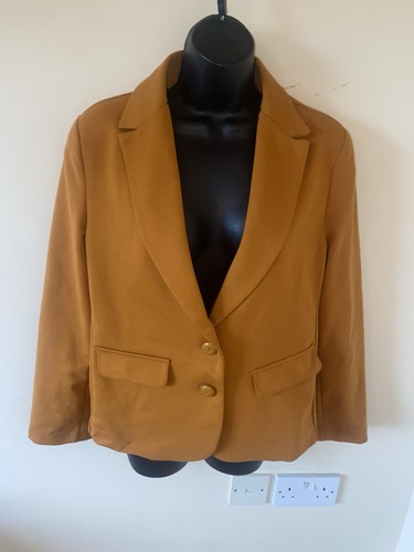 Mustard blazer size by - blazer,
