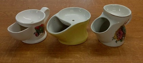 Vintage shaving pots jugs - 3,