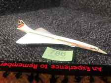 1970 Era Corgi Toys Concorde British Airways Plane Long Airplane Rare Diecast