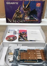 GIGABYTE RADEON X1650 GRAPHICS ACCELERATOR 256mb 128-BIT BOXED UNUSED