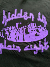 M HUNCHO HIDDEN IN PLAIN SIGHT U2OPIA TOUR 2025  BLACK T-SHIRT SIZE X LARGE