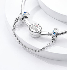 Star Moon Blue Crystal Safety