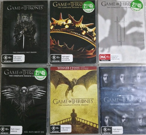 Game thrones dvd region 4 - -,