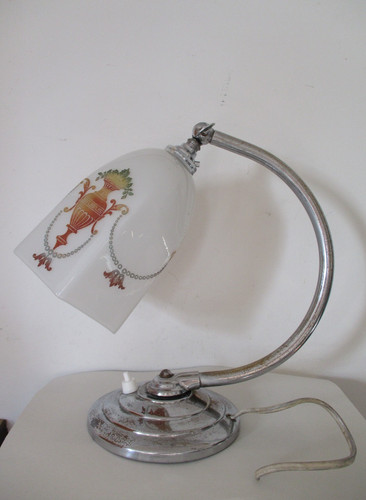 Antique 1930s art deco chrome - deco,