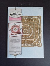 Spellbinders Die Nestabilities S4-389 Adorning Squares Craft Die Cutter