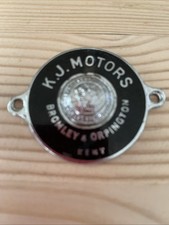 Vintage K. J. Motors Bromley &