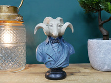 Gentleman Goat Bust Ornament