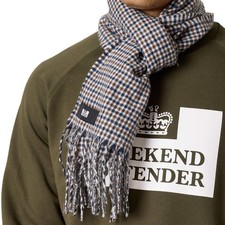 Weekend Offender Mens New Winter Nurmagomedov Soft Check Scarf
