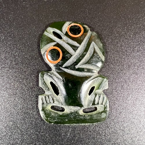 Antique 1920s maori carved - antique, hei