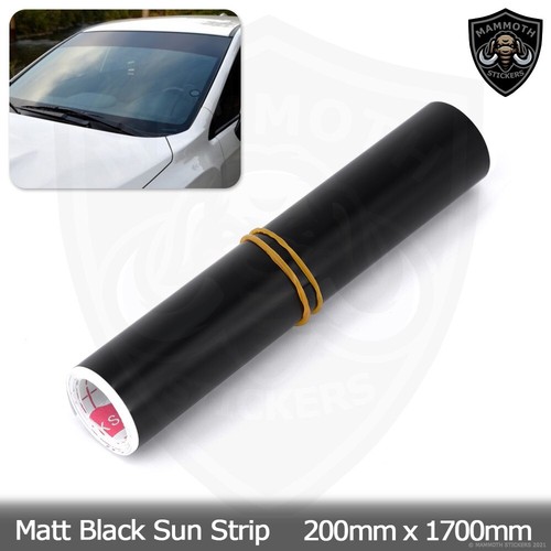 Matt black sun strip - sun,