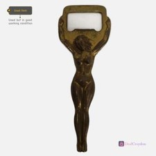 VINTAGE BRASS NAKED LADY CROWN