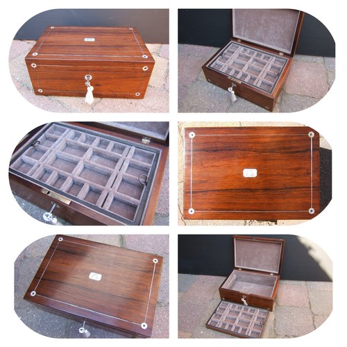 Antique 19c jewellery box - antique,