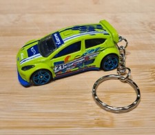 1/64 DIECAST MODEL CAR KEYRINGS  2012 FORD FIESTA 