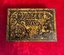 Pioneer Brand Golden Flake Tobacco Tin c.1900 Richmond Cavendish Limited