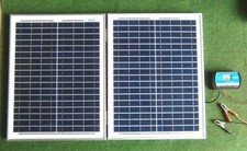 40 Watt Portable Folding 12V