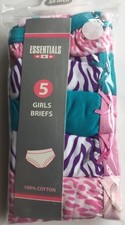 Girl 5 Pk Briefs in Multi
