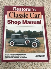 Rare Restorers Classic Car Shop Manual - Jim Schild 1925-48 CCCA Classic Cars